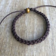 This lovely boho anklet / bracelet was made using 100% natural hemp cord. Designed for everyday wear. It has an adjustable closure that will fit a 7-7.5 regular fit wrist. It also opens to around 12 inches to fit as anklet. Please feel free to contact me if you have any questions. Casual Braided Bracelets With Adjustable Length, Casual Braided Bracelet With Adjustable Cord, Casual Everyday Braided Bracelet With Adjustable Cord, Handmade Casual Braided Bracelets For Meditation, Casual Friendship Bracelets With Adjustable Waxed Cord, Casual Everyday Friendship Bracelets Waxed Cord, Casual Everyday Friendship Bracelets With Waxed Cord, Adjustable Brown Hippie Bracelets, Adjustable Brown Bohemian Friendship Bracelets