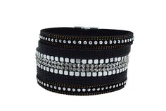 Looking for a unique summer  Black Wristband bracelet goes to your black dress? Come check this beautiful sparkling bracelet. Beautiful black bracelet for a simple black dress or silver dress. Grunge Punk Outfits, Punk Outfit, Sparkle Bracelet, Gothic Gifts, Leather Wristbands, Wristband Bracelet, Unique Accessories, Emo Grunge, Grunge Punk