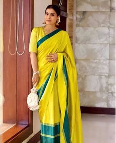 100% Handwoven Pure Chanderi Katan Silk Saree inspired by Celebrities. Truly an heirloom statement piece which women of all generations can wear. Style it up with traditional or contemporary look. This is made to order and it takes time to weave and finish the saree. This saree is ready to wear with falls,pico and beautiful handwoven tassels , and unstitched blouse fabric is included. Option to get the blouse stitched. Connect with us via WhatsApp if you want to place an order for sticthing the Elegant Yellow Cotton Silk Traditional Wear, Designer Dupatta With Border Detail, Elegant Yellow Handloom Blouse Piece, Yellow Slub Silk Saree, Yellow Handloom Cotton Silk Sets, Diwali Blouse Piece With Border, Cotton Silk Dupatta With Border, Elegant Cotton Traditional Wear For Navratri, Anarkali Handloom Traditional Wear