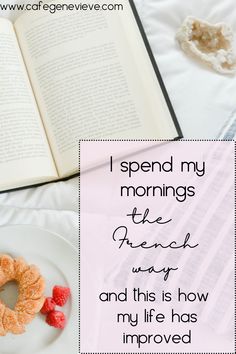 French Morning Routine, French Girl Morning Routine, French Life Aesthetic, French Routine, Parisian Lifestyle Inspiration, Princess Guide, Creating Routines, Madame Chic, Parisian Elegance