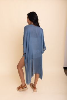 Flaunt your free-spirited style this summer with our Sun-kissed Breeze Frayed Trim Kimono! Perfect for vacations and weekend festivities, the kimono’s lightweight design is bound to keep you cool and comfortable. A layer of frayed trim along the borders adds an extra touch of texture and playfulness that is irresistible. The bright colors are bound to make you stand out so get ready to turn heads! Not only is it perfect for completing any beach-look, but also great to add a little extra flair to Sorority Rush Dresses, Bachelorette Dress, Casual Bodysuit, Rush Dresses, Free Spirit Style, Bridal Shower Dress, Shower Dresses, Free Spirited, Dressy Tops