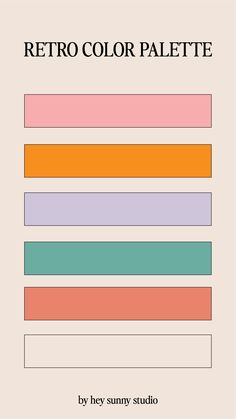 retro color palette Thrift Shop Color Palette, Retro Pastel Palette, Fun Pastel Color Palette, Fun Color Pallete Aesthetic, Groovy Color Palette Retro, Newjeans Color Palette, Scrapbook Color Palette, Retro Neon Color Palette, Back To School Color Palette