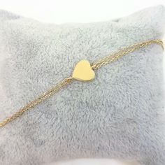 -The heart bracelet is made with high quality 14K real solid gold. The size of the heart is 8mm X 8mm. There is double chain. - This tiny, dainty, charm, delicate and trendy bracelet has been artfully designed for timeless yet modern millennial fashion. - You receive the bracelet in a beautiful and free gift box. - The bracelet length is 7 inches. We can shorten it. just write on personelized ares. - Free shipping (Arrive within 4 business days to USA and Canada ( 1 day for production + 3 days f Double Heart Bracelets For Valentine's Day Gift, Valentine's Day Double Heart Bracelets Gift For Her, Valentine's Day Gift Double Heart Bracelets, Adjustable Dainty Gold Bracelet For Valentine's Day, Dainty Adjustable Gold Bracelet For Valentine's Day, Dainty Gold Bracelet For Valentine's Day, Double Heart Bracelet Valentine's Day Gift, Yellow Gold Charm Bracelet As Gift, Adjustable Yellow Gold Chain Bracelet For Valentine's Day