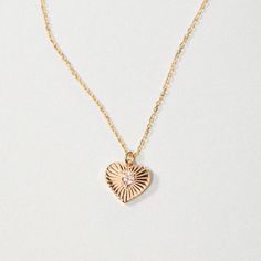 Sweetheart Necklace | Catbird Jewelry Vintage Charm Heart Pendant Necklace For Anniversary, Anniversary Necklace With Vintage Charm And Heart Pendant, Yellow Gold Heart Necklace With Vintage Charm, Elegant Vintage Charm Heart Necklace For Valentine's Day, Elegant Heart Necklace With Vintage Charm For Valentine's Day, Elegant Vintage Heart Necklace For Valentine's Day, Elegant Heart Pendant Necklace With Vintage Charm, Elegant Heart-shaped Jewelry With Vintage Charm, Elegant Heart Necklace With Vintage Charm As Gift