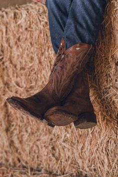 Outlaw Performance Western Boots Photo cred: wilderthanthewestphotography Classic Distressed Brown Boots For Ranch, Rustic Moc Toe Boots For Ranch, Western Boots With Oiled Leather And Leather Sole, Rustic Ranch Boots With Moc Toe, Rugged Leather Boots For Rodeo, Brown Oiled Leather Boots For Western-themed Events, Western Brown Bridle Leather Boots, Western Leather Boots With Moc Toe, Western Leather Moc Toe Boots