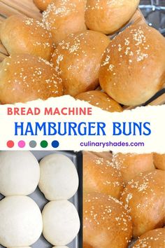 hamburger buns. Bread Machine Hamburger Buns, Soft Hamburger Bun Recipe, Bun Dough Recipe, Soft Buns Recipe, Hamburger Buns Recipe, Vegan Dinner Rolls