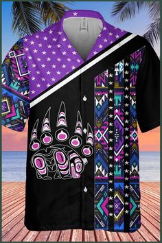 Elevate your wardrobe with the perfect blend of Native American heritage and island vibes. Our Native American Hawaiian Shirt features bold, authentic tribal patterns that showcase indigenous artistry in every stitch. Crafted with premium, breathable fabric, this shirt is ideal for casual days or beach outings, offering a unique, stylish take on traditional apparel. Whether you're looking for comfort, culture, or standout fashion, this shirt has it all. Explore timeless design and modern comfort Casual Hawaiian Shirt With All Over Print For Beach, All Over Print Camp Shirt For Beach In Summer, Summer Beach Camp Shirt With All Over Print, Multicolor Graphic Print Beach Shirt, Summer Hawaiian Shirt With All Over Print For Beach, Summer Beach Hawaiian Shirt With All Over Print, Beach Season Vacation Shirt With All Over Print, Vacation Beach Season Shirt With All Over Print, Multicolor Hawaiian Shirt With All Over Print