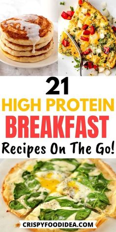 high protein breakfast recipes on the go