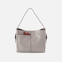 A modern, structured take on the classic shoulder bag, Render is an easy grab-and-go option when you're heading out the door. Golden Snake, Brushed Nickel Hardware, The Door, Italian Leather, Suede Leather, Zip Pockets, Light Grey, Shoulder Strap, Shoulder Bag