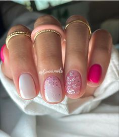 Nagellack Trends, Cute Gel Nails, Nagel Inspo, Dipped Nails, Stylish Nails Art, Chic Nails, Fancy Nails, Short Acrylic Nails, Powder Nails