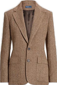 Elegant Tweed Sport Coat With Suit Collar, Elegant Tweed Sport Coat For Business Casual, Elegant Fitted Tweed Jacket With Herringbone Pattern, Elegant Tweed Sport Coat For Semi-formal, Elegant Tweed Sport Coat For Semi-formal Occasions, Elegant Semi-formal Tweed Sport Coat, Elegant Suits With Herringbone Pattern And Notch Lapel, Elegant Tweed Sport Coat With Lapel Collar, Elegant Tailored Tweed Blazer