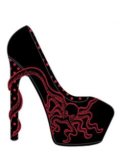 Polka Dot Shoes, Wrap Shoes, Walk This Way, Court Shoes, Wedge Boots, Goth Fashion, Punk Fashion