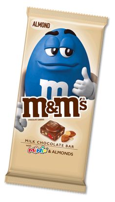 m & m's milk chocolate bar