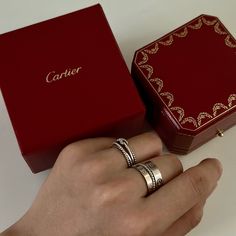 Selling My Beloved Cartier Love Ring -The Thicker Version! I Have Two Rings On My Page! One Is Thicker The Other Is Thiner! This One Is A Size 58! Closer To A Us 8 Great Condition! Comes With Box And Outer Box! Buy With Confidence! Posh Will Authenticate Cartier White Gold Promise Jewelry, Cartier Wedding Rings With Vs Clarity, Elegant Cartier Jewelry For Promise, Cartier White Wedding Jewelry, Luxury White Engraved Promise Ring, Engraved Cartier White Gold Jewelry, Luxury White Rings Stamped 925, White Luxury Sterling Silver Ring, Classic White Cartier Rings