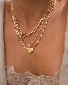 Dainty curb chain, dainty layering chain, 14k, 18k, gold filled chain, gold filled layering chain, mini curb chain, dainty cuban chain, mini curb link necklace, gold filled dainty jewelry, gold filled dainty, dainty necklace, gold layering necklace chain, water resistant, dainty jewelry, dainty necklace | Necklaces Delicate 14k Gold Filled Charm Necklaces For Layering, Trendy Figaro Chain Jewelry For Layering, 14k Gold Filled Necklaces With Delicate Chain For Layering, 14k Gold-filled Charm Necklace With Delicate Chain For Layering, 14k Gold Filled Delicate Chain Necklaces For Layering, Delicate Figaro Chain Jewelry For Layering, Chic Layering Jewelry With Paperclip Chain, Delicate Tarnish Resistant Necklaces For Layering, 14k Gold Figaro Chain Jewelry For Layering