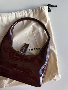 Winter Bags 2023, Pretty Bags Aesthetic, Cute Handbags Aesthetic, Fall Bags 2023, Red Girly Things, Cherry Red Bag, Cute Purses Aesthetic, Bag Inspo Aesthetic, Slouchy Bags