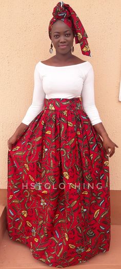 This elegant African maxi skirt  with headwrap is handmade with 100% cotton Ankara fabric for your choice. Please take measurement of your waist and waist to hem lenght,send us when you order.  Please allow  7-10 days for production process and standard shipping takes 3 to 5 days to deliver.  Standard Size Measurement are as follows: Size chart UK 4, US 0 Bust :30 Waist :22.5 Hip: 32.5 UK 6, US 2 Bust : 33 Waist : 25.5 Hip : 35 UK 8, US 4 Bust : 34 Waist : 26.5 Hip : 36 UK 10, US 6 Bust : 36 Wai Ankara Maxi Skirt, African Maxi Skirt, African Skirt, African Print Skirt, African Skirts, Ankara Skirt, Skirt Maxi, Ankara Fabric, Print Skirt