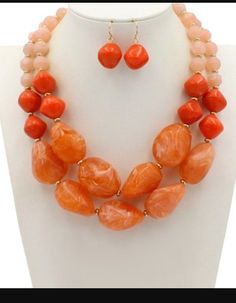 Each piece is a unique set that stands out and gives you that added touch of class in vibrant colors.It is the quintessential piece for that event be it a wedding,quintesera, birthday or graduation! Eye-catching Multicolor Jewelry For Party, Eye-catching Gold Jewelry For Party, Orange Faceted Beads Jewelry, Orange Bohemian Jewelry For Summer, Bohemian Orange Jewelry For Summer, Bohemian Style Party Jewelry With Unique Variations, Bohemian Party Jewelry With Unique Variations, Orange Costume Jewelry Necklace For Party, Bohemian Style Jewelry With Unique Variations For Party