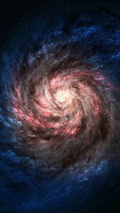 an artist's impression of a spiral galaxy