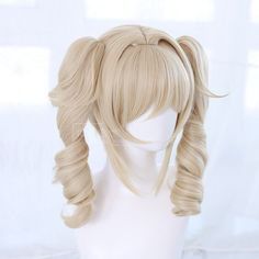 Anime genshin Impact barbara haipiece Hair Cosplay Wigs Harajuku Hairpiece