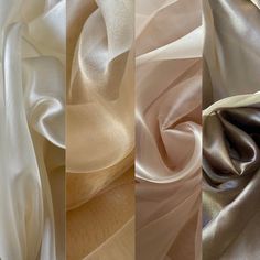 Organza Curtains, Cream Organza Embroidered Fabric For Wedding, Elegant Gold Organza Embroidered Fabric, Luxury Romantic Organza Tulle Fabric, Elegant Cream Sheer Tulle Fabric, Cream Embroidered Organza Fabric, Organza Dresses, Fabric Suppliers, Organza Fabric