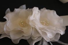 Bridal Ivory Sash Flowers with Pearls and Crystals on Etsy, $60.00 Elegant Bridal Belt With Flower Decoration For Wedding, Elegant White Sashes For Mother Of The Bride, Elegant White Sash For Mother Of The Bride, Elegant Bridal Belt With Handmade Flowers For Weddings, Elegant Bridal Belt With Flower Decoration, Elegant Handmade Flower Sashes For Party, Elegant Bridal Belt With Handmade Flowers, Elegant Sashes With Handmade Flowers For Party, Gown Belt