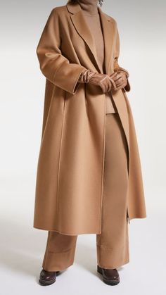 Max Mara Coat, Beige Coat, Camel Sweaters, Camel Coat, Italian Fashion Designers, Trench Coats Women