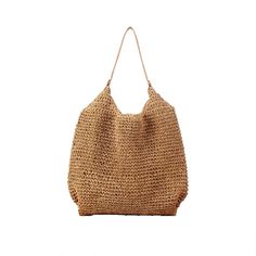 Embrace simplicity and sustainability with our Minimalist Large Capacity Straw Tote Bag. This eco-friendly bag combines style with functionality, featuring a sleek design and ample space for all your daily needs. Crafted from high-quality, durable straw, it's perfect for the beach, shopping, or a casual day out. The mi Straw Tote Bag, Eco Friendly Bags, Straw Tote, Straw Bags, Eco Friendly, Jewelry Sales, Sleek Design, Straw, Accessories Hats