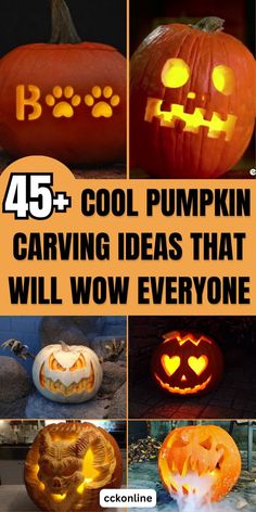 pumpkin carving ideas that will wow everyone