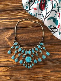 Afghan blue turquoise necklace Bohemian style Mexican | Etsy Crystal Jewelry Diy, Blue Turquoise Necklace, Boho Queen, Kuchi Jewelry, Mexican Jewelry, Jewelry Antique, Greek Style, Blue Necklace, Multi Strand Necklace