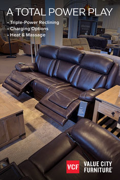 a living room filled with lots of furniture and accessories on display at a showroom