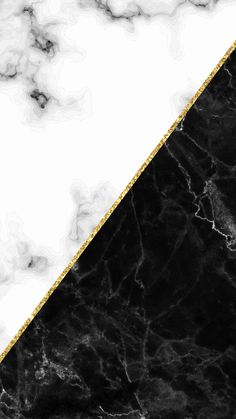 black and white marble with gold trim on the edges is featured in this abstract photo