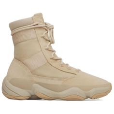 adidas Yeezy 500 High 'Tactical Boot Sand' IF7549 - KICKS CREW Breathable Low-top Boots For Streetwear, Sporty Streetwear Boots With Cushioned Footbed, Sporty Cushioned Boots For Streetwear, Low-top Streetwear Boots With Cushioned Footbed, Techwear Boots With Vibram Sole For Streetwear, Lace-up Wear-resistant Boots For Streetwear, Wear-resistant Lace-up Boots For Streetwear, Sporty Boots With Cushioned Footbed For Streetwear, Functional Streetwear Boots With Laces