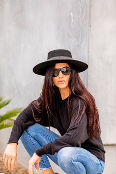 Handcrafted in Peru and Bolivia, these alpaca and sheep wool blend hats are durable and offer full sun-protection for your everyday activities. The unisex Spanish Style Hat is a traditional “Bolero and Spanish Style” hat with a removable Quechua textile intention band. You choose your own intention band. Available in sizes S, M, L & XL for men and women. 50% alpaca and 50% wool felt, 50% alpaca and 50% wool accent, cotton/polyester cinch Dry clean only Textile softness: Soft - this item has been Spanish Hat, Boater Hat, Stylish Hats, Love To Meet, Everyday Activities, Beautiful Hats, Spanish Style, Alpaca Wool, Wool Hat