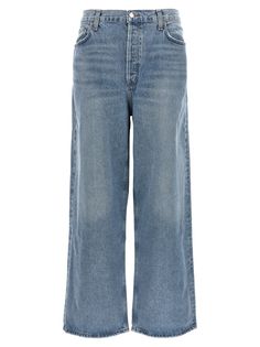 'Low Slung Baggy' jeans in cotton denim blend with used-effect details, button closure, five pockets, mid-waist and wide leg.AGOLDE'Low Slung Baggy' jeanstrue to size fit Baggy Jeans Png, Low Waisted Baggy Jeans, Black Baggy Jeans Outfit, Jeans Png, Baggy Jeans Outfit, Agolde Jeans, Jeans Jumpsuit, Yoga Wear, Premium Denim