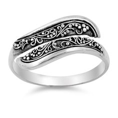 Classic Silver Stackable Nickel-free Rings, Classic Nickel Free Silver Stackable Rings, Nickel Free Silver Open Band Jewelry, Nickel-free Silver Open Band Jewelry, Silver Polished Toe Ring, Silver Toe Ring With Polished Finish, Adjustable Hallmarked Silver Engraved Ring, Adjustable Hallmarked Engraved Silver Ring, Sterling Silver Engraved Open Band Jewelry