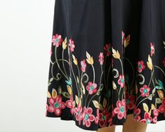 * A high waist skirt, with beautiful flowers embroidery. * It is made of high end cotton, with two pockets. * If you need to custom make the skirt waist and length, please contact us. * Support 7 days return to get full refund on item without any reason. * Can custom size and colors, lead time is 6-8 days; * Let us know your usual size in your country and your overall height. * If you have some specific request or special characters such as broad shoulder, long arms, long waist, etc you think we Dark Green Skirt, Skirt Embroidery, Embroidery Skirt, Flowers Embroidery, Skirt High Waist, Elastic Waist Skirt, High Waist Skirt, Winter Skirt, Skirt Midi