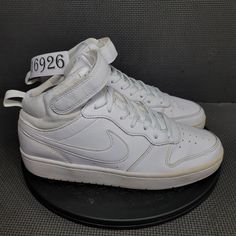 I just added a new item to eBay, Nike Court Borough Mid 2 Shoes Youth Sz 7 White Sneakers! #eBay #eBaySeller Nike Mid-top Sneakers, Nike Mid-top Sneakers With Branded Insole, Nike Sporty High-top Sneakers With Round Toe, Nike Sneakers With Rubber Sole And Round Toe, Nike Casual High-top Sneakers For Sports, Casual Nike High-top Sneakers For Sports, Nike High-top Sneakers, Nike Casual High-top Lace-up Sneakers, Nike Casual Lace-up High-top Sneakers