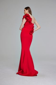 Jovani 39751 Fall 2024 evening collection dress. Fall 2024, Dress Collection, Red Color, Types Of Sleeves, Navy