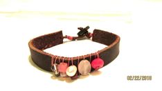 Handcrafted Artisan Jewelry, Shopping Event, Leather Wrap Bracelet, Leather Wraps, Pink Brown, Artisan Jewelry, Wrap Bracelet, Faux Pearl, Leather Bracelet