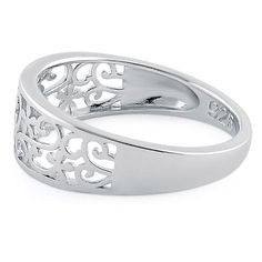 Band width: 7.22mm

Shank width: 2.2mm


 

 



Metal: 925 sterling silver



Finish: high polish Classic Heart Ring With Polished Finish For Formal Occasions, Classic Polished Heart Ring For Formal Occasions, Classic Formal Heart Ring With Polished Finish, Elegant Heart Ring With Polished Finish For Formal Occasions, Elegant Filigree Ring With Polished Finish For Anniversary, Classic Silver Rings With Decorative Band, Silver Rings With Decorative Band In Classic Style, Silver Classic Heart Ring For Anniversary, Classic Silver Heart Ring For Anniversary