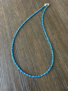 Boho Handmade, Necklace Beaded, Kansas City Mo, Beaded Choker Necklace, Beaded Choker, Silver Blue, Etsy Australia, Seed Beads, Choker