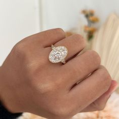 Oval Shape Ballerina Engagement Ring | Berlinger Jewelry Ballerina Engagement Ring, Berlinger Jewelry, Diamond Vintage Ring, Birthday Gemstones, Rose Cut Ring, Leaving Room, Colored Diamond Rings, Antique Diamond Rings, Vintage Diamond Rings