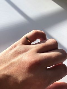 Designer favorite! This band ring was created to live in. Shower, sweat and swim! -- 14k gold filled Available in sizes 2, 3, 4 or 5 Can be worn as a midi ring too! 2.3mm band -- **Also sold as in bigger sizes as a stacking ring here: https://www.etsy.com/listing/671302302/simple-gold-band-ring-waterproof-gold?ref=shop_home_active_19&crt=1 --PROCESSING-- Item is made to order and may take 2 - 12 days to ship. Comes wrapped ready to gift! Adjustable Hypoallergenic Initial Ring For Everyday, Adjustable Engraved Ring Tarnish Resistant For Everyday, Adjustable Tarnish-resistant Engraved Ring For Everyday, Minimalist Adjustable Engraved Open Ring, Minimalist Adjustable Open Engraved Ring, Adjustable Rose Gold Minimalist Band, Adjustable Minimalist Rose Gold Band, Minimalist Everyday Jewelry With Adjustable Band, Classic Hypoallergenic Rose Gold Midi Rings