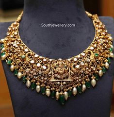 Necklace Designs Gold Indian Simple, Necklace Designs Gold Indian, Simple Wedding Jewelry, Necklace Designs Gold, Wedding Jewelry Necklace, Temple Jewelry Necklace, Necklace Photo, Gold Temple Jewellery