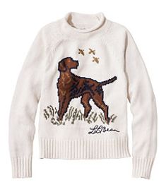 #LLBean: Women's Signature Original Cotton Sweater, Rollneck Novelty Cotton Fair Isle Pattern Top For Fall, Vintage Pieces Clothes, Nantucket Style Clothing, L.l. Bean, Sweater Designs, Rollneck Sweater, Fun Sweater, Novelty Sweater, Designer Sweater