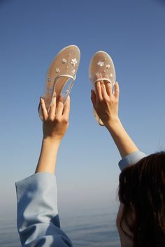 White sheer tulle flats with an almond toe are made to measure from a soft mesh and natural leather with a comfortable low heel.  Transparent and minimalistic, sock flats made only from high-quality materials, these ballerina shoes will perfectly complement any look. The slip-on flats have a semi-sheer mesh upper and will look gorgeous on any type of foot. Makes a perfect gift :) Sort cushioned insoles along the entire length of the shoe will remember the position of the foot and add comfort. An Mesh Flats, Flat Photo, Womens Wedding Shoes, Ballerina Shoes, Flat Shoes, Ballerinas, Natural Leather, Womens Flats, Low Heels