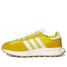 adidas Retropy E5 'Yellow White' GW0560 (SNKR/Casual) Stylish Sneakers, Tennis Shoes, Yellow White, Perfect Pair, Adidas Originals, Adidas, Yellow, White, Sneakers