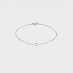 Part of our petite bezel collection, this bracelet is the perfect every day look to give as a gift to others or yourself! G-H color, SI clarity, 0.10ctw 6" length Dainty White Gold Chain Bracelet, Everyday White Gold Jewelry With Single Cut Diamonds, Elegant Stackable White Gold Chain Bracelet, Minimalist Adjustable Jewelry With Smooth Bezel, Classic White Gold Stackable Chain Bracelet, Everyday Classic Sterling Silver Diamond Bracelet, Dainty Bezel Set Chain Bracelet, Delicate Round Bracelets With Single Cut Diamonds, Dainty 14k Gold Tennis Bracelet For Everyday Wear