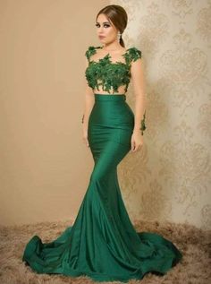 Reception Dress Long, Green Wedding Dresses, Lace Dress Styles, Classy Prom Dresses, Wedding Reception Dress, Cute Prom Dresses, فستان سهرة, Gala Dresses, Evening Dresses Elegant